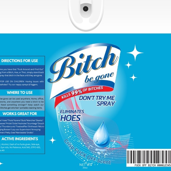 Hand Crafted Accessories - B*TCH. Tumbler